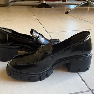 Sincerely Jules Glossy Black Loafers
